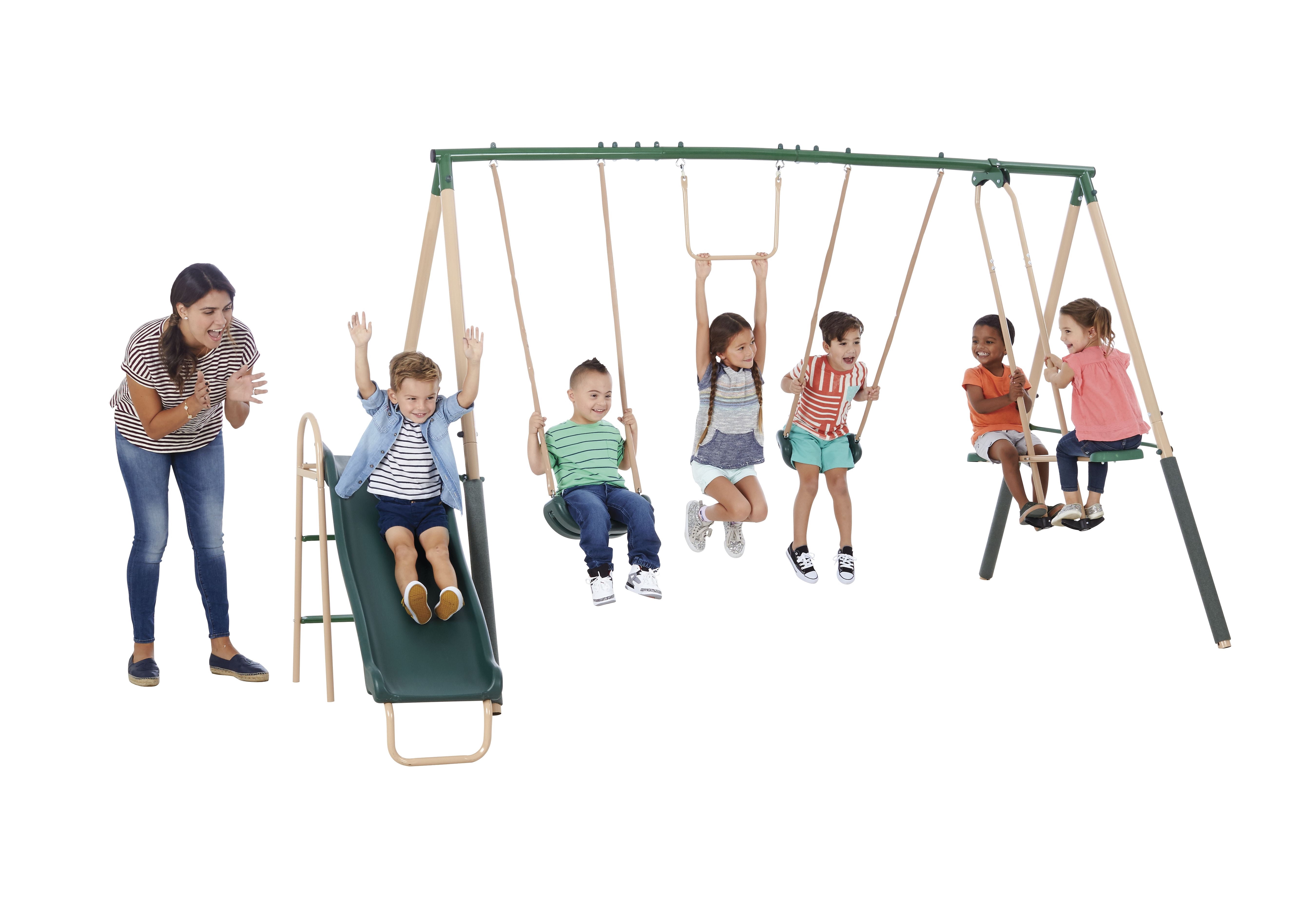 2 unit swing and seesaw set