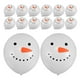 thumbnail image 5 of KAKOWELY 50 globos navideños de muñeco de nieve, grandes globos de látex blancos para arcos de globos, decoraciones para fiestas navideñas y celebraciones invernales., 5 of 5