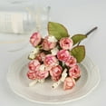 thumbnail image 6 of Aminojy Artificial Flower Bouquet Realistic Flowers Centerpiece Artificial Flower Rose 15 Head Colorful For Diy Wedding Bouquets Bridal Shower Table Centerpieces Home Kitchen Garden Walmart Pallets, 6 of 9