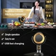 thumbnail image 6 of Smoke Fan for Smoking Indoors,Desktop Smoke Purifier Fan,Portable Exhaust Fan,Rechargeable Adjustable Angle Smoke Trap,for Indoor Smoking,Cooking,RV,Office & Kitchen Use, 6 of 13