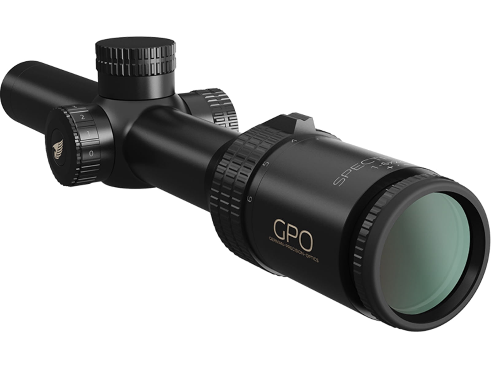 German Precision Optics SPECTRA 6X Rifle Scope, 1-6x24mm, 30mm Tube, SFP, G4i Re