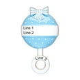 thumbnail image 4 of Personalized Baby's First Christmas Ornament 2024 - My First Christmas Ornament - Rattle Baby Boy First Christmas Ornament Blue, 1st Christmas Baby Ornament 2024 - Free Customization, 4 of 10