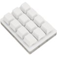 thumbnail image 4 of ZOUSSIQI 12 Key RGB Red Switch Mechanical Gaming Keyboard Type C Wired Portable Compact Mini Keyboard Universal for Computer (White) CA919-20172, 4 of 9