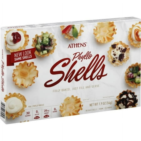 Athens Foods Athens Fillo Shells, 15 Ea (Frozen)