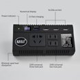 thumbnail image 4 of 12v/24v To 5v Solar Inverter Universal Ine Wave Inverter Portable Multifunctional, 4 of 5