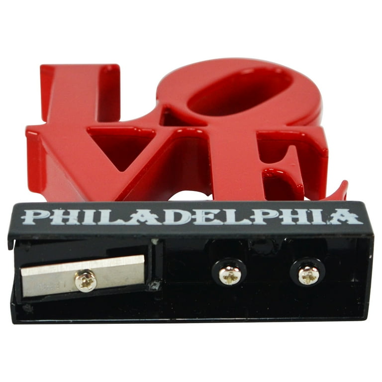 JFK Philly LOVE Miniature Die Cast Pencil Sharpener JFK Philly LOVE Miniature Die Cast Pencil Sharpener