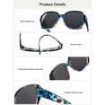 thumbnail image 6 of TINHAO Oversized Square Fit Over Glasses Sunglasses for Women with Hard Case, Trendy Polarized UV400 Wear Over Prescription Glasses Stylish Fashion Ladies, 6 of 8