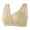 Beige, variant on Daisy Bra for Older Women Front Closure Bras for Senior No Underwire Complexion 38