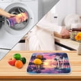 thumbnail image 4 of Ryvnso Sunset Landscape Dish Drying Mat for Kitchen Countertop 18x24 Large Dish Pad Drainer Rack Dish Sink Mats, 4 of 7