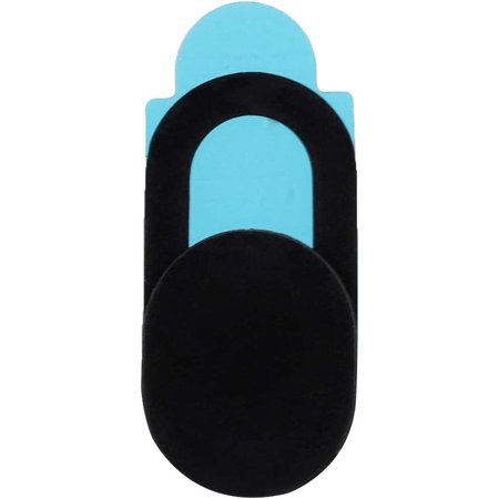 0.8mm Webcamera Cover, Thin Design ABS Black 0.8mm Webcam Cover, for Smartphones Tablets(6 Pieces)