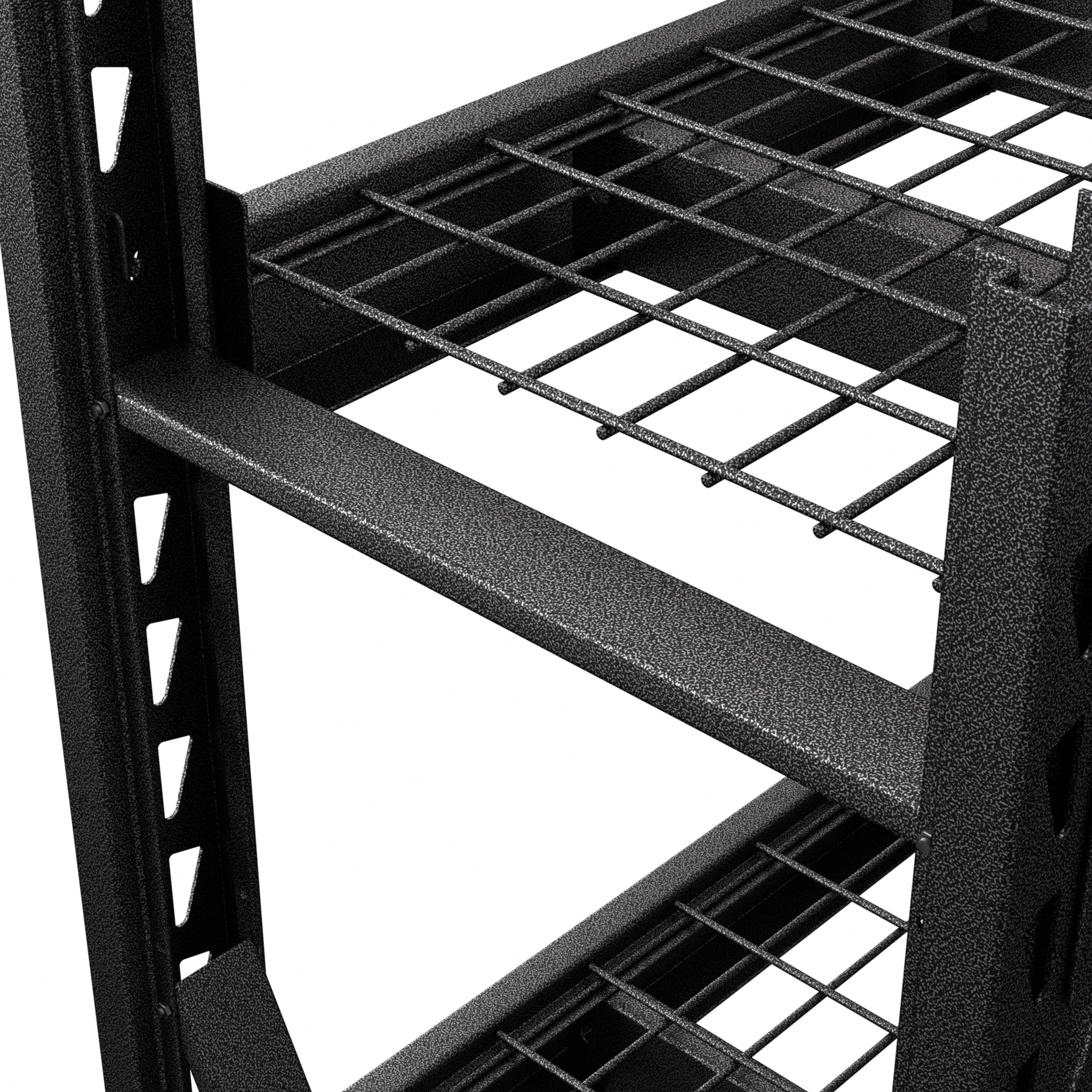 VEIKOUS Large Heavy Duty Garage Storage Shelves with 4-Tier Adjustable Storage Shelves, 8000Lbs Capacity, 91 "W x 24 "D x 87 "H