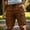 Coffee, variant on CCRFTGI Men's Cargo Sweat Shorts Casual Drawstring Elastic Waist Athletic Workout Gym Jogger Shorts with Pockets Saffron 3XL