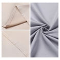 thumbnail image 2 of REGALWOVEN Pillow Cases Set of 2, Soft Satin Polyester Cooling Pillow Covers with Envelope Closure Khaki Gray Queen, 2 of 7