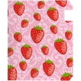thumbnail image 4 of Coolnut Mailbox Covers, Magnetic Standard Size Cute Pink Strawberries Seasonal Mail Wraps for Home Outdoor Decor, 20.7"x18.03", 4 of 5