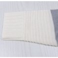 thumbnail image 1 of Women Long Sleeve Crew Neck Pullovers Stitching Color Loose Knitted Sweaters, 1 of 8