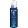 Breathe Right Sparkling Saline Nasal Rinse Spray – Effervescent, Drug-Free Relief from Stuffy Nose Due to Cold or Allergy, 1 Can, 4 0z