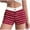 Red, variant on Alkepwun Women Lounge Shorts Button Stripe Y2k Low Rise Sexy Micro Shorts Slim Fit Stretchy Pajama Bottoms Cute Sleep Shorts