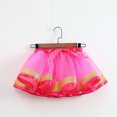 thumbnail image 5 of Akiihool Toddler Skirt Layered Tulle Tutu Skirt for Girls Ballet Dressing Up Kid Tutu Skirt(Hot Pink,9-11 Years), 5 of 5