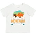 thumbnail image 3 of Inktastic Montana Gift Buffalo Silhouette Boys or Girls Toddler T-Shirt, 3 of 5