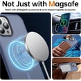 thumbnail image 2 of Funda magnética resistente para iPhone 12 Pro Max [Compatible con Magsafe] [Protección contra caídas de grado militar] Funda protectora translúcida y delgada a prueba de golpes para iPhone 12 Pro, 2 of 6