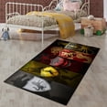 thumbnail image 2 of LaModaHome Non-Slip Rug Family Flags Rug: Personalized Washable Mat Child Stain Resistant Living Room Kitchen Carpet - Size: 3,3X6,6ft(100X200cm), 2 of 5