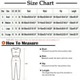 thumbnail image 3 of Valentines Day SEMPAI Women's Solid Color Long-sleeved Hooded Elastic Sexy Exercise Fitness Romper Bodycon Long Pants, 3 of 3