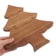 thumbnail image 4 of ColoMX Tabla de cortar decorativa con forma de árbol de Navidad para la cocina, platos de madera con forma de árbol, tabla de embutidos y quesos de madera para Navidad, bandeja para pan y sushi., 4 of 8