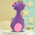 thumbnail image 2 of Funny Dog Toys Pet latex toys Squeakers Squeaky Dog Toys Dog Chew Toy Small Puppy Toy(Purple), 2 of 6