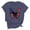 A Dark Blue, variant on Fjofpr Women's Clothing Tops Summer Womens Tops Blouses Summer Tunic Tops Short Sleeve Solid Color Loose Round Neck Tees Shirts
