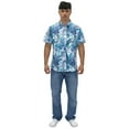 thumbnail image 2 of ALOHA SHIRT: PALMSCAPE-WHITE 3XLARGE, 2 of 6