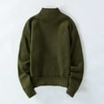 thumbnail image 4 of Mens Sweater - Autumn Winter Solid Color Half Turtleneck Long Sleeve Bottoming Sweater Jacket, Warm Layering Piece, Office Casual Wear, Soft Knit Material, High - Quality Men's Clothing, 4 of 5