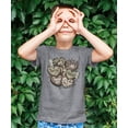 thumbnail image 5 of Boys Conversation Hearts Valentine's Day Shirt Country Camo Mama's Boy TShirt Granite Heather Shirt 12 Months, 5 of 8