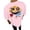 Pink, variant on TUOYUAN Mens Letter and Face Print Short Sleeve T Shirt Casual Crew Neck Summer Top,Pink,SIZE:XL