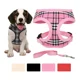 thumbnail image 2 of Pechera Arnes Para Perros Diseño A Cuadros Suave Con Correa, 2 of 8