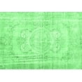 thumbnail image 1 of Ahgly Company Indoor Rectangle Persian Emerald Green Traditional Area Rugs, 7' x 9', 1 of 4