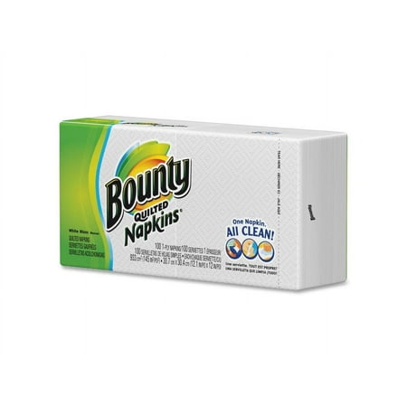 UPC 037000348849 product image for Bounty Quilted Napkins  1-Ply  White  100 Count | upcitemdb.com