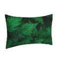 thumbnail image 2 of Balery Green Leave Fern Bedding Queen Pillow Cases - Envelope Closure - Soft Brushed Microfiber Fabric - Shrinkage and Fade Resistant Pillow Cases-14"x20", 2 of 9