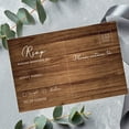 thumbnail image 2 of Koyal Wholesale 56-Pk RSVP Postcards for Wedding Rustic Wood Cardstock Response Reply Cards, "4 x 6", 2 of 5