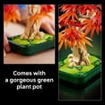 thumbnail image 6 of LEGO Botanicals Japanese Red Maple Bonsai Tree Building Kit for Adults 18+ - Home Decor for Room or Office - Gift for Birthdays - Plant Decor for Desk or Bookshelf- 10348, 6 of 9