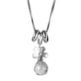 thumbnail image 1 of Las Mujeres De Moda Baño De Plata Larga Cadena Suéter Collar Colgante Yuyangstore collar de plata de cadena larga, 1 of 8