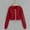 Red, variant on Zip Up Hoodie Women Sevevn Women's Long Sleeve Drawstring Full Zip Hooded Jacket Crop Sweatshirt
