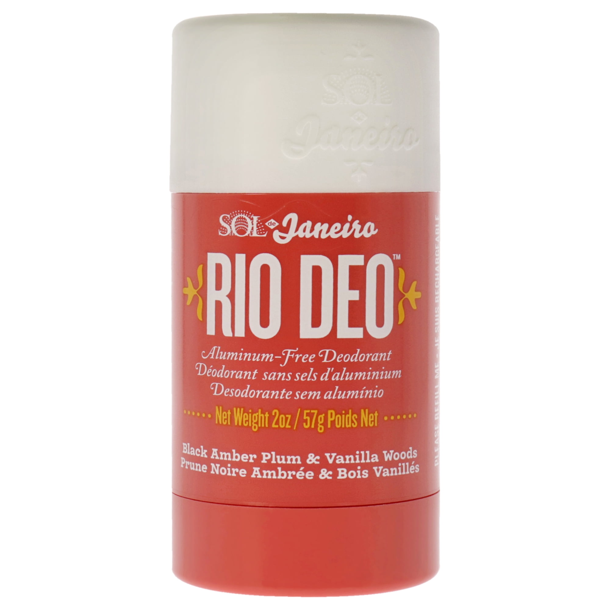 Sol de Janeiro Rio Deo AluminumFree Deodorant Black Amber Plum and Vanilla Woods , 2 oz