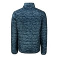 thumbnail image 3 of Men's Cutter & Buck Navy New England Revolution Rainier PrimaLoft- Eco Insulated Printed Full-Zip Hoodie Puffer Jacket, 3 of 3