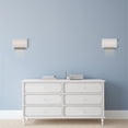 thumbnail image 5 of WAC Lighting Maven 14" 1-Light LED 3000K Modern Aluminum Wall Sconce in Nickel, 5 of 6
