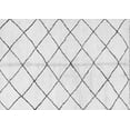 thumbnail image 1 of Ahgly Company Indoor Rectangle Solid Gray Modern Area Rugs, 3' x 5', 1 of 4