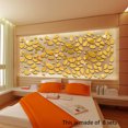 thumbnail image 1 of Etiqueta Engoma forma forma l Espejo de de Decoración para hogar de DIY Del 3D dorado Colco Azulejo de la etiqueta de la pared, 1 of 8