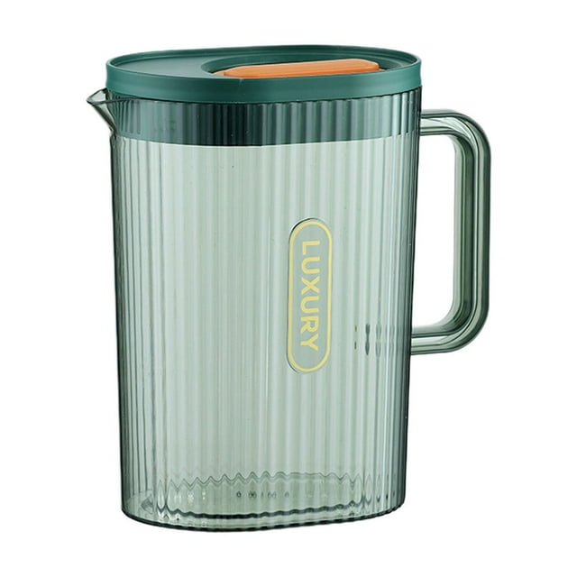 Birdeem Cold Kettle Refrigerator Cold Kettle Fruit Teapot Lemonade Drink Containers for Kitchen Home Party Bar Wedding