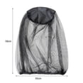 thumbnail image 4 of LJNYFDC Polyester Head Net Fishing Head Net Breathable Fine Mesh Flying Insect Protection Suitable for Men and Women Outdoor Activities Hiking Camping Climbing Face Netting, 4 of 6