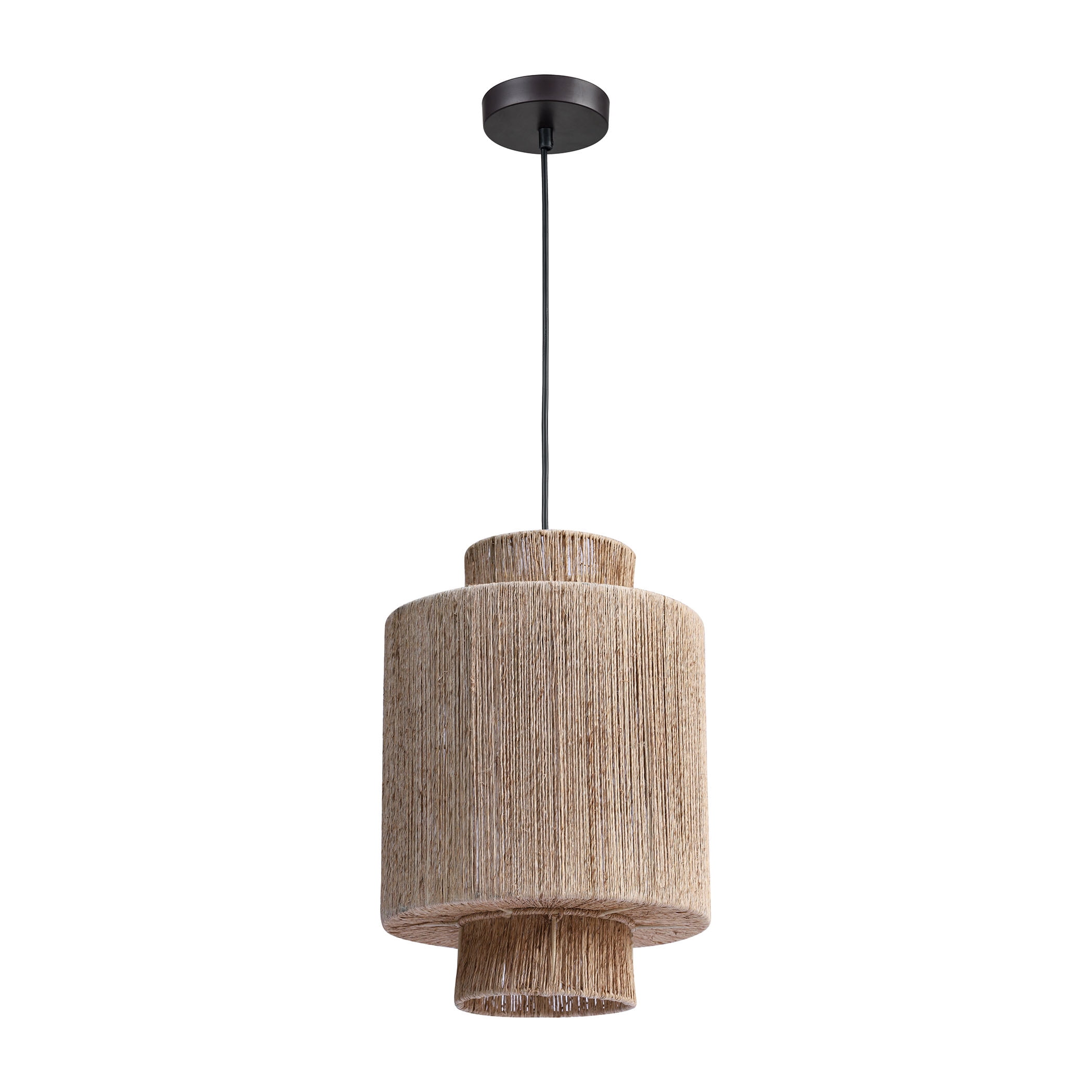 jute pendant light