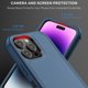 thumbnail image 5 of Funda Case MYBAT Maverick clip para iPhone 14 PRO - Azul con mica, 5 of 8